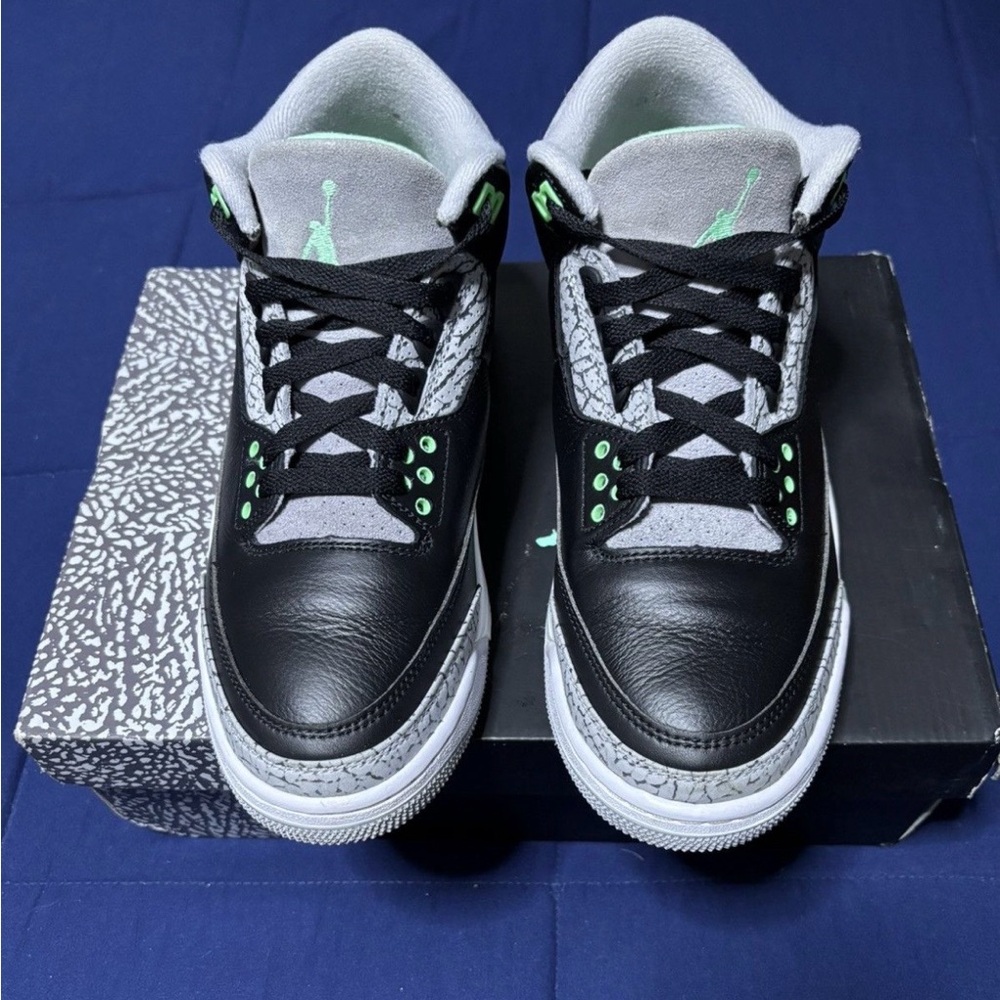 Jordan 3 Retro Green Glow 2024 Size 8